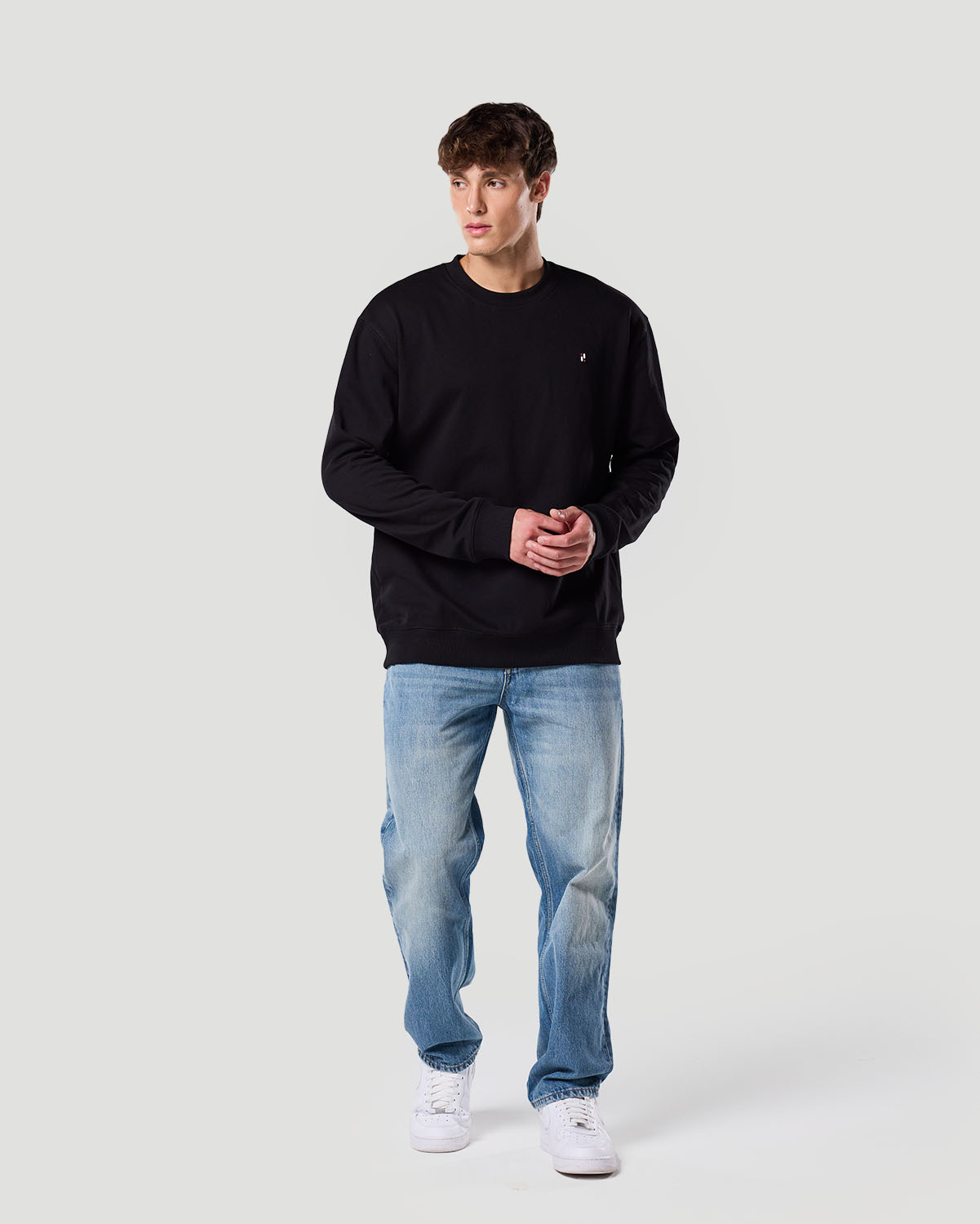 Sudadera para Hombre-NEGRO AZABACHE image number 0