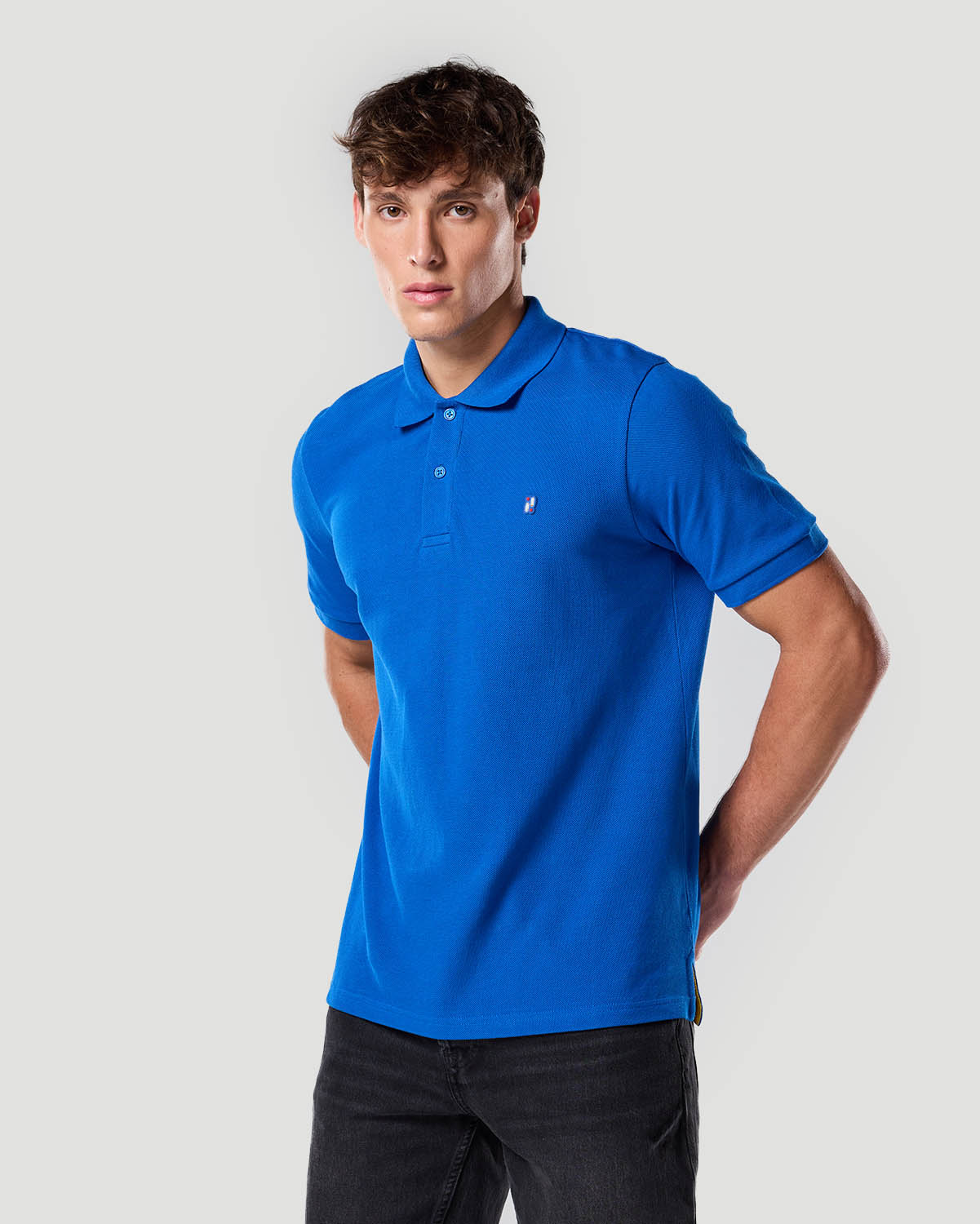 Camiseta Polo para Hombre-AZUL NÁUTICO image number 3