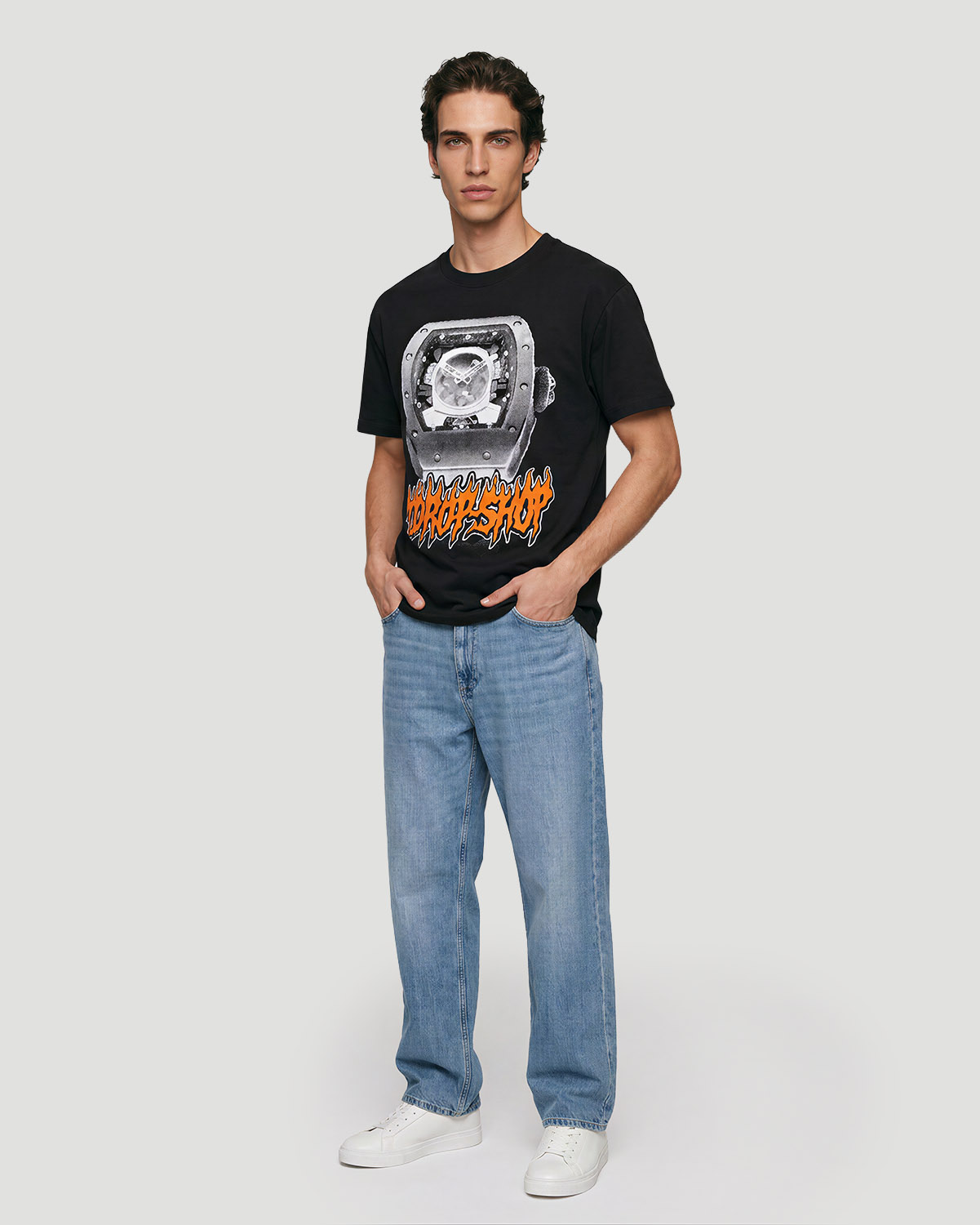 PLAYERA RICHARD MILLE - NEGRO image number 3