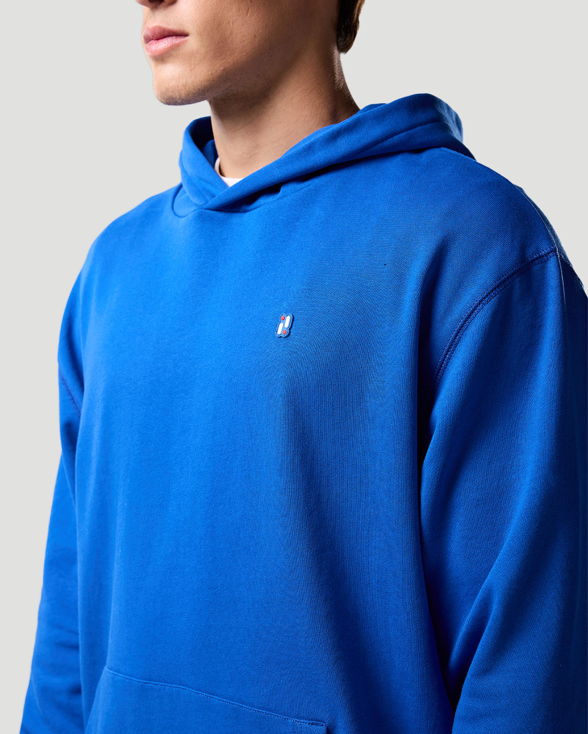 Sudadera con Capucha para Hombre-AZUL NÁUTICO image number 4