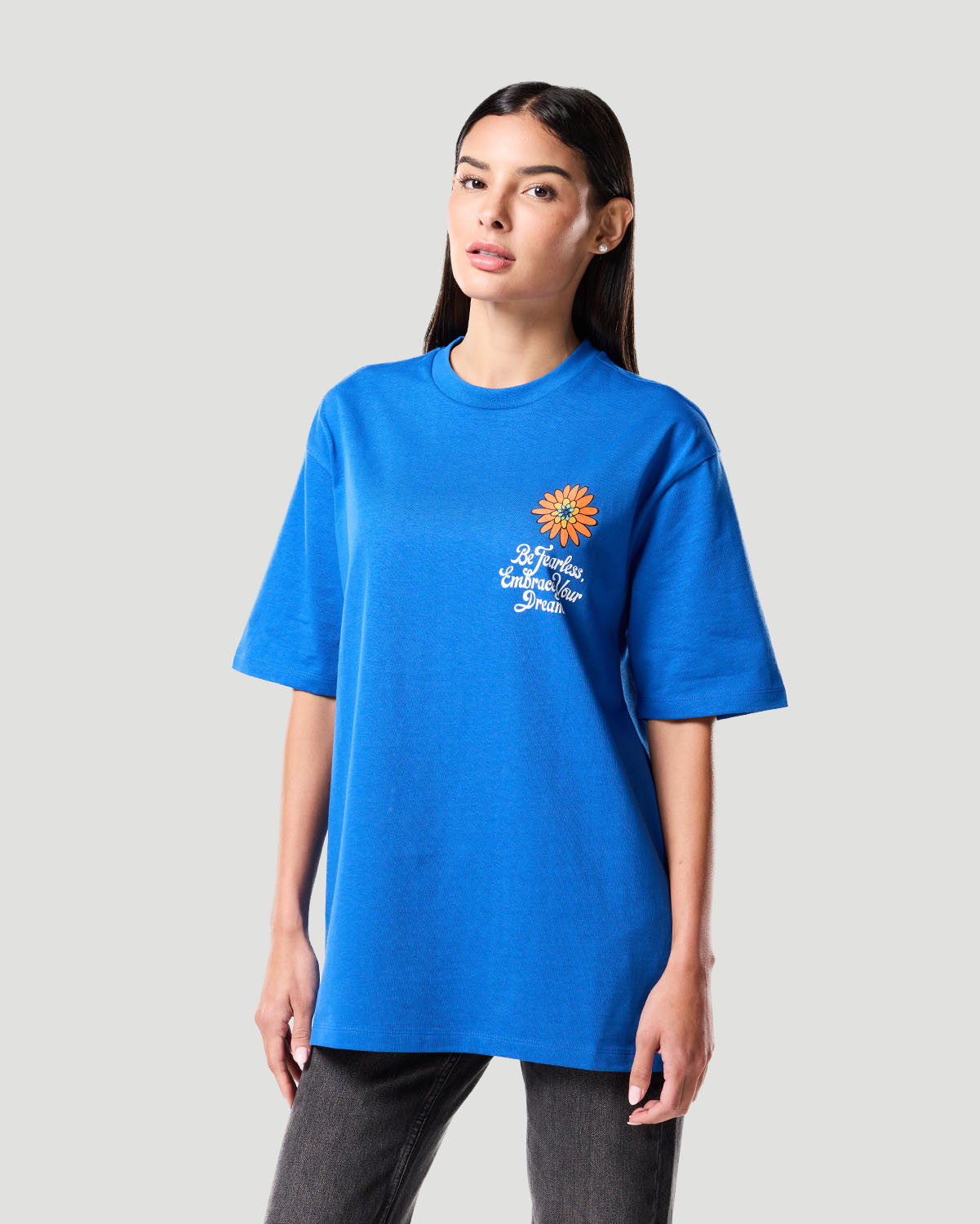Camiseta Gráfica para Mujer-AZUL NÁUTICO image number 3
