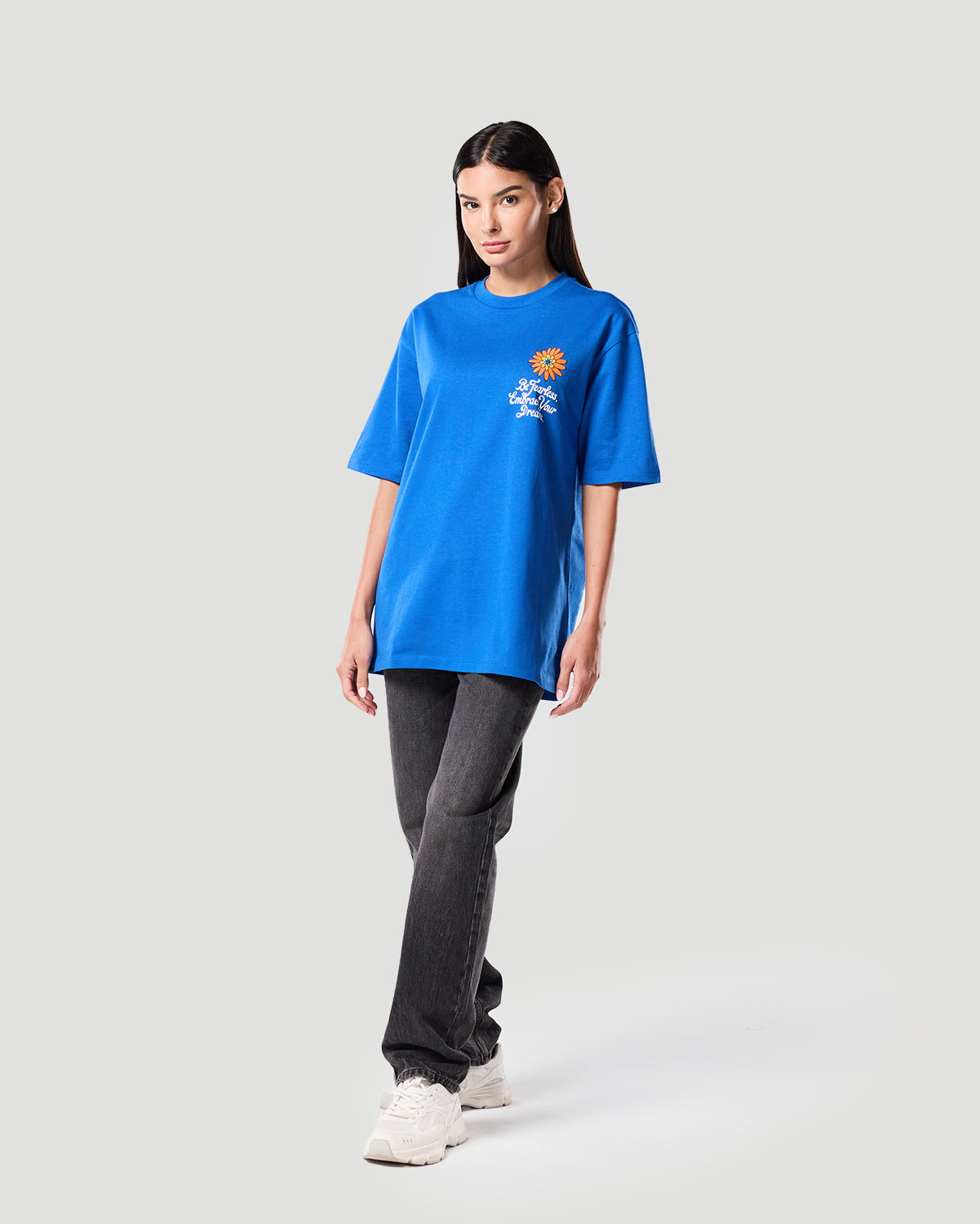 Camiseta Gráfica para Mujer-AZUL NÁUTICO image number 2
