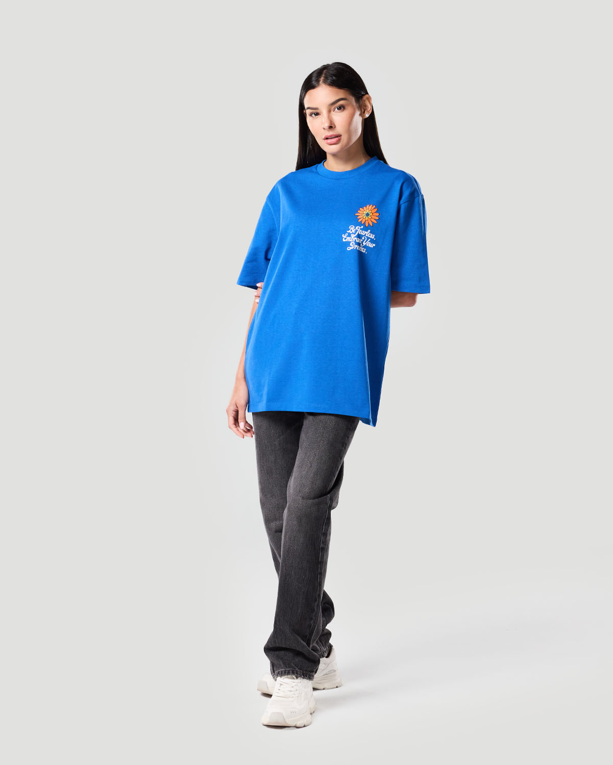 Camiseta Gráfica para Mujer-AZUL NÁUTICO image number 0