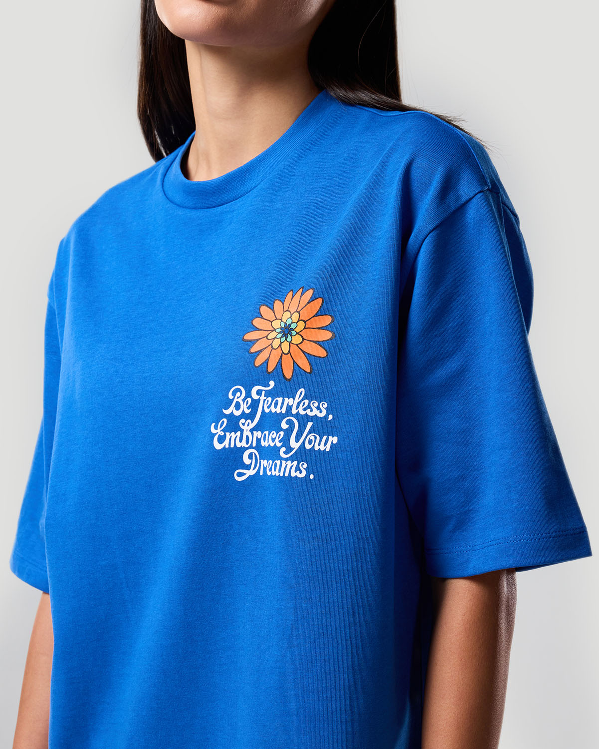 Camiseta Gráfica para Mujer-AZUL NÁUTICO image number 4