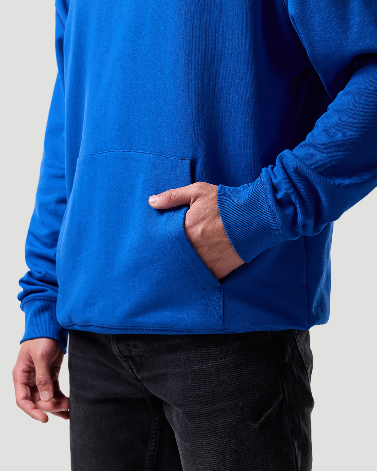 Sudadera con Capucha para Hombre-AZUL NÁUTICO image number 5
