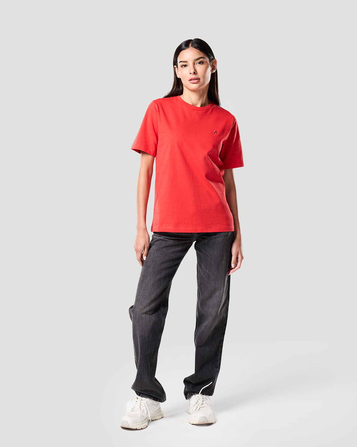 Camiseta Básica para Mujer-TOMATE image number 0