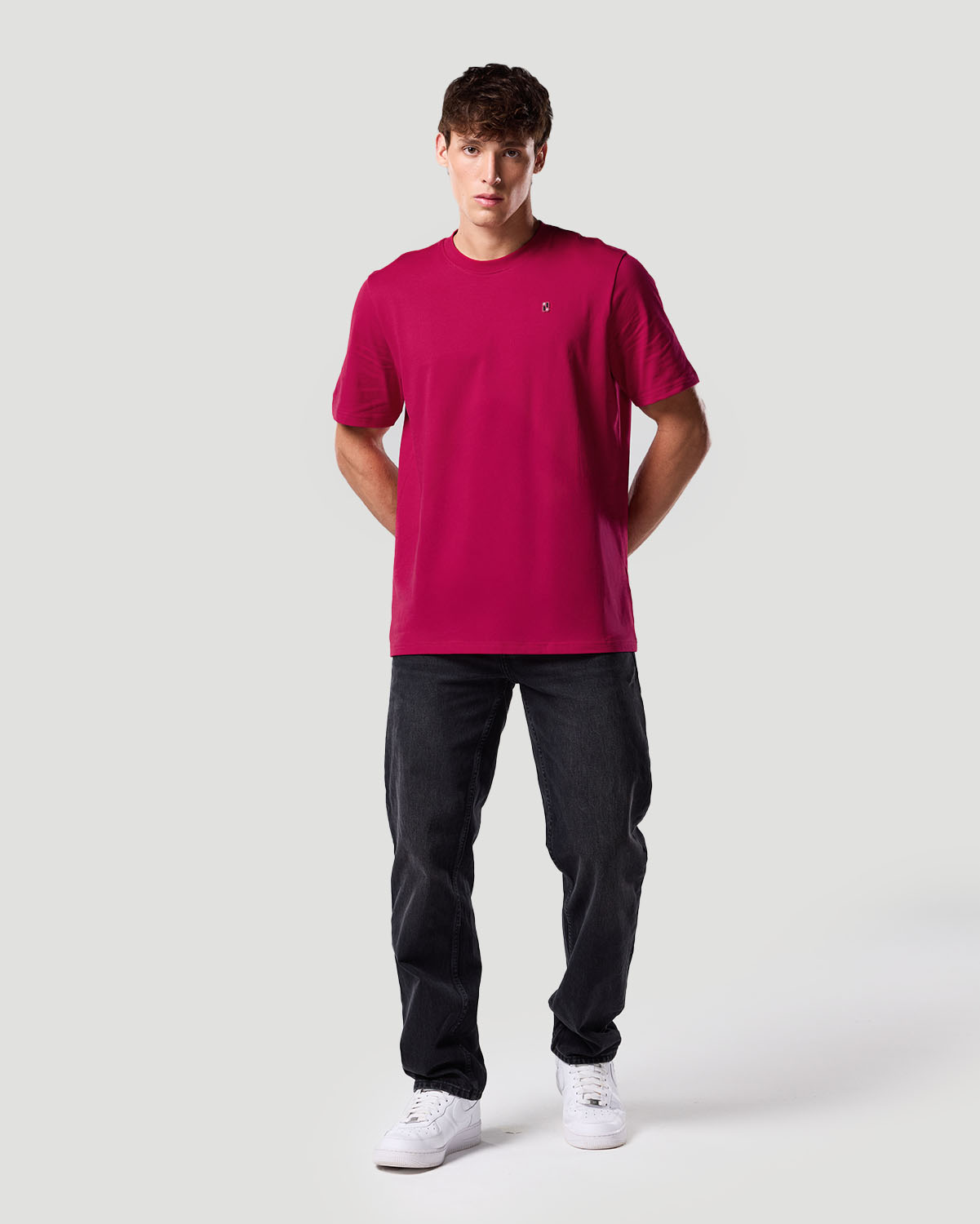 Camiseta básica para Hombre-CEREZA image number 1
