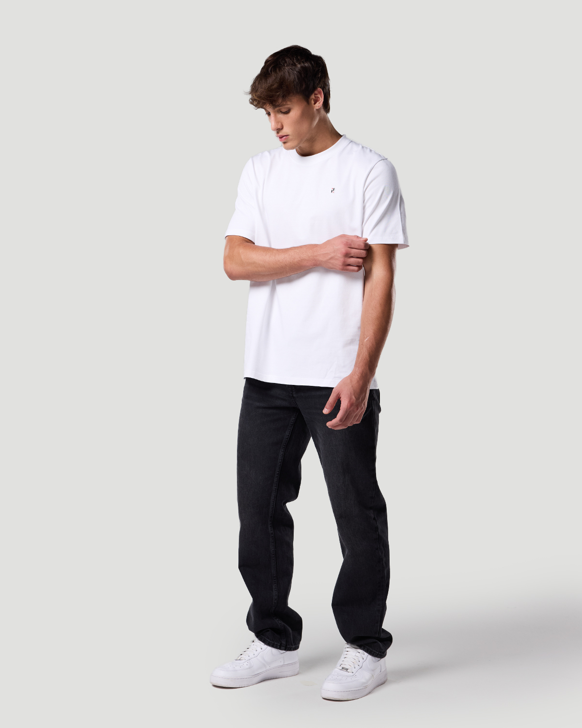 Camiseta básica para Hombre-BLANCO image number 1
